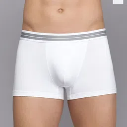 Mast & Harbour Men Pack of 2 Cotton Mid Rise Short Trunk M&H_003_TRK_WH(GW)_2PC-image-37
