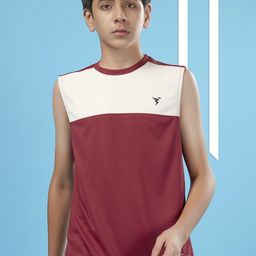 Technosport Boys Colourblocked UPF50 Slim Fit T-shirt-image-28