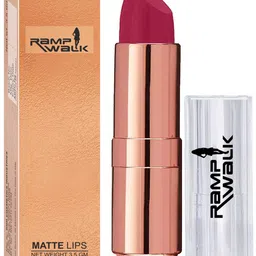 Ramp Walk Lightweight Matte Lips Lipstick With Vitamin E - 3.5 gm - Shade 84-46