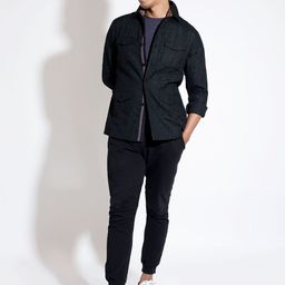 VIVEK KARUNAKARAN Men Open Front Jacket image 2