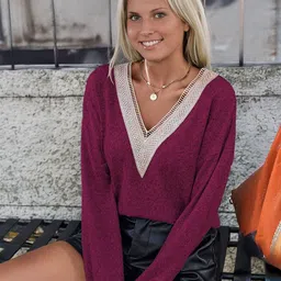 StyleCast Women V-Neck Top-picture-31
