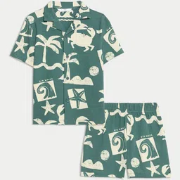Marks & Spencer Boys Printed Night suit-15