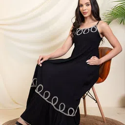 vibes by deebaco DEEBACO Fit & Flare Maxi Dress-picture-23