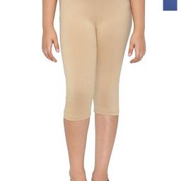 FRENCH KLEIDER Girls Pack of 2 Solid Slim Fit Mid-Rise Slip-On Capris-image-88