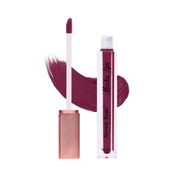Seven Seas Mocha Lips Non Transfer Matte Liquid Lipstick - 4 ml - Shade 221-image-50
