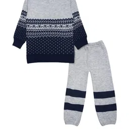 Rebiva Unisex Grey Clothing Set-image-70