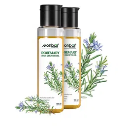 MONBAIR Set Of 2 Rosemary Hair Oil For Hair Growth - 100 ml Each-18