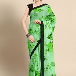 BUTA BUTI Floral Pure Cotton Saree-picture-14