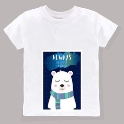 KAVEE Boys Printed Pure Cotton Bio Finish T-shirt-image-43