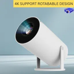 Clairbell Mini HD Projector for Home 4KSupport With Built-in App Netflix/Prime/YouTubeV306 (4500 lm / 1 Speaker / Wireless / Remote Controller) Portable Projector-picture-17