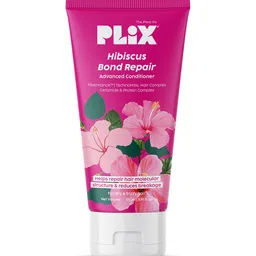 PLIX THE PLANT Hibiscus Bond Repair Conditioner For Damaged, Frizzy Hair - 175 ml-32