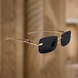 SPADEACES Unisex Rectangle Sunglasses With UV Protected Lens-picture-49