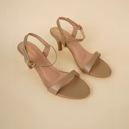 Rubeezz Women Kitten Heel Sandals-picture-42