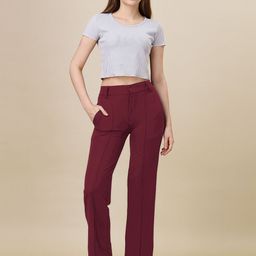 DTR FASHION Women Chambray Palazzos-image-92