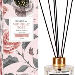soul & scents Classicrose Diffuser Get 6 Reed Stick Natural Fragrance Smokeless Room Freshener Diffuser Set image 3