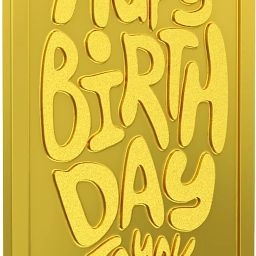 Happy Birthday - D1 HB-D1-005 24 (999) K 8 g Gold Bar-image-30