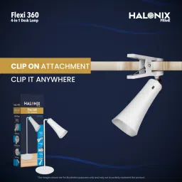 halonix Flexi 360 4-in-1 Multipurpose Study Lamp image 5