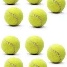 Cricket Rubber Heavy Tennis Ball,(Green, Standard Size) (Set of 10) Tennis Ball-image-40