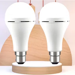 Emergency 12W Inverter LED Bulb with 2000mAh Rechargeable Battery Pack of 2 j175 4 hrs Bulb Emergency Light-9