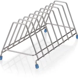 Plate Kitchen Rack Thali Rack,Dish Rack,Plate Stand,Dish Stand Lid Utensil 8 Section Steel-image-62