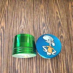 Green Blue Face Crusher Printed Handmade Printed Blue Combo Cartoon Print Pack-2 Hand Muller Grinder-6