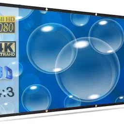 royality Eyelet Foldable Projector Screen 4:3 Aspect Ratio 10 Ft (W) x 8 Ft (H) - 150" Inch Design 110 Projector Screen (Width 309 cm x 244 cm Height)-16