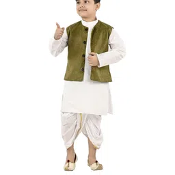 Smuktar garments Boys Kurta Dhoti Pants Costume Set-17