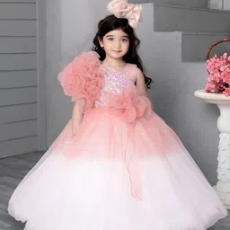 BAESD Kids Net Gown Dress-image-9