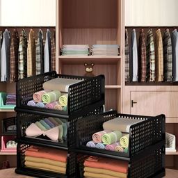 Aura Black 5 Pieces Multi-Utility Organisers-10