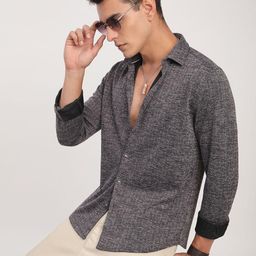 VASTRADO Men Classic Slim Fit Casual Shirt-image-52