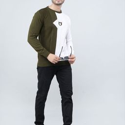 FEVERFEW Men Colourblocked Pullover Sweaters-image-59