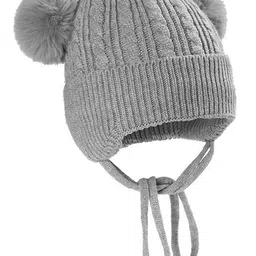 Gajraj Unisex Kids Woollen Beanie-8