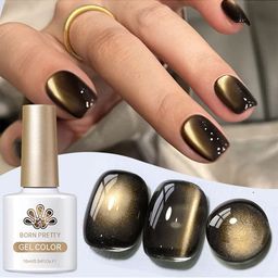 BORN PRETTY Long Lasting High Gloss Glass Cat Magnetic Gel Polish -10ml-MY49 Crow-picture-14