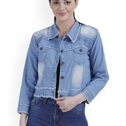 KASHIAN Women Denim Jacket-picture-40