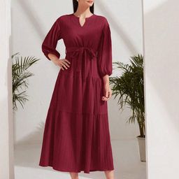 FNOCKS Organic Cotton Maxi Midi Dress-image-64