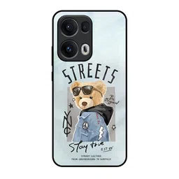 QRIOH Cartoon Characters Printed Oppo Reno13 Pro 5G Back Case Mobile Accessories-image-98