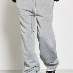 YOU FOREVER Men Cotton Baggy-Fit Mid Rise Track Pant-image-29