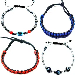 Dynamic Retail Global Set of 4 Men Cuff Bracelet-image-57