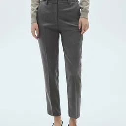 MANGO Women Striped Crop Trousers-image-32