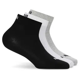 Puma Unisex Pack Of 3 Ankle-Length Socks-image-59