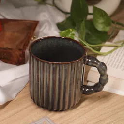 Rare Planet Brown Solid Ceramic Glossy Cups Set of Cups and Mugs-28