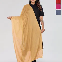 Moda Rapido Selection Of 4 Striped Dupatta-picture-1