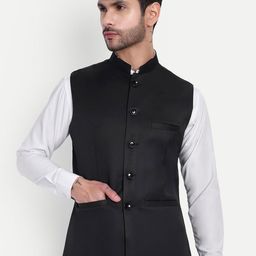 Moda Rapido Satin Nehru Jacket-picture-36