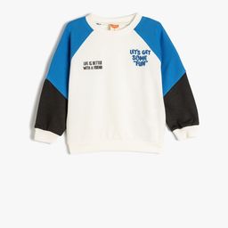 Koton Boys Colourblocked Sweatshirt-picture-45