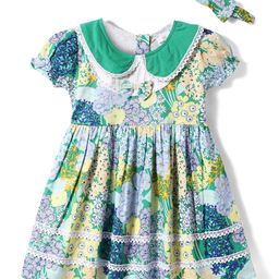Mark & Mia Tropical Print Fit & Flare Dress-image-82