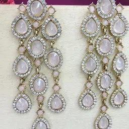 VATSALYA creation Gold-Plated Alloy Earrings-image-48
