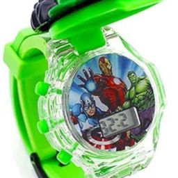 Kids Round Digital Watch Digital Watch - For Boys & Girls KIDS_DIGI-WTCH-724-Green-image-68