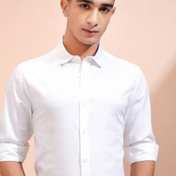 HIGHLANDER Men Slim Fit Opaque Casual Shirt-image-64
