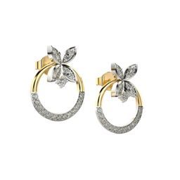 VALANOVA 14K Yellow Gold 0.44 Ct Lab Grown Diamond Earring-image-65