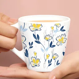Larah by BOROSIL White Opalware Mugs Set of Cups and Mugs image 3